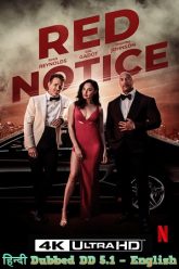 Red Notice 2021 poster 4K Vegamovies