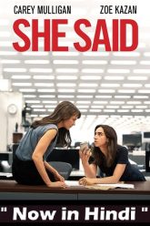 She Said 2022 Hindi poster
