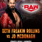 WWE Monday Night RAW 30th October 2023 Poster